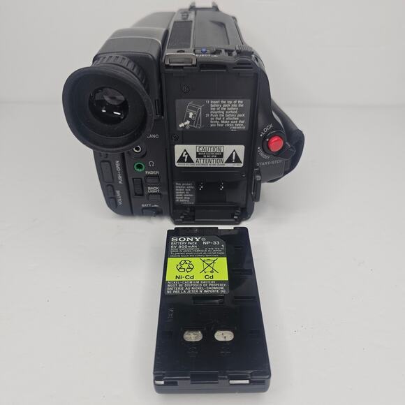 SONY Handycam CCD-TRV52 Vision Steady Shot 8 Camcorder 30x Digital Zoom Untested - Picture 6 of 12